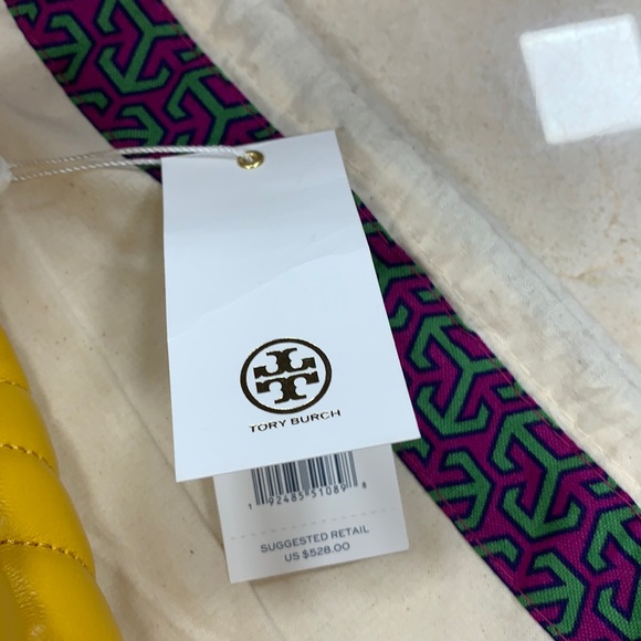 TORY BURCH KIRA CHEVRON CONVERTIBLE SHOULDER BAG - Picture 16 of 16